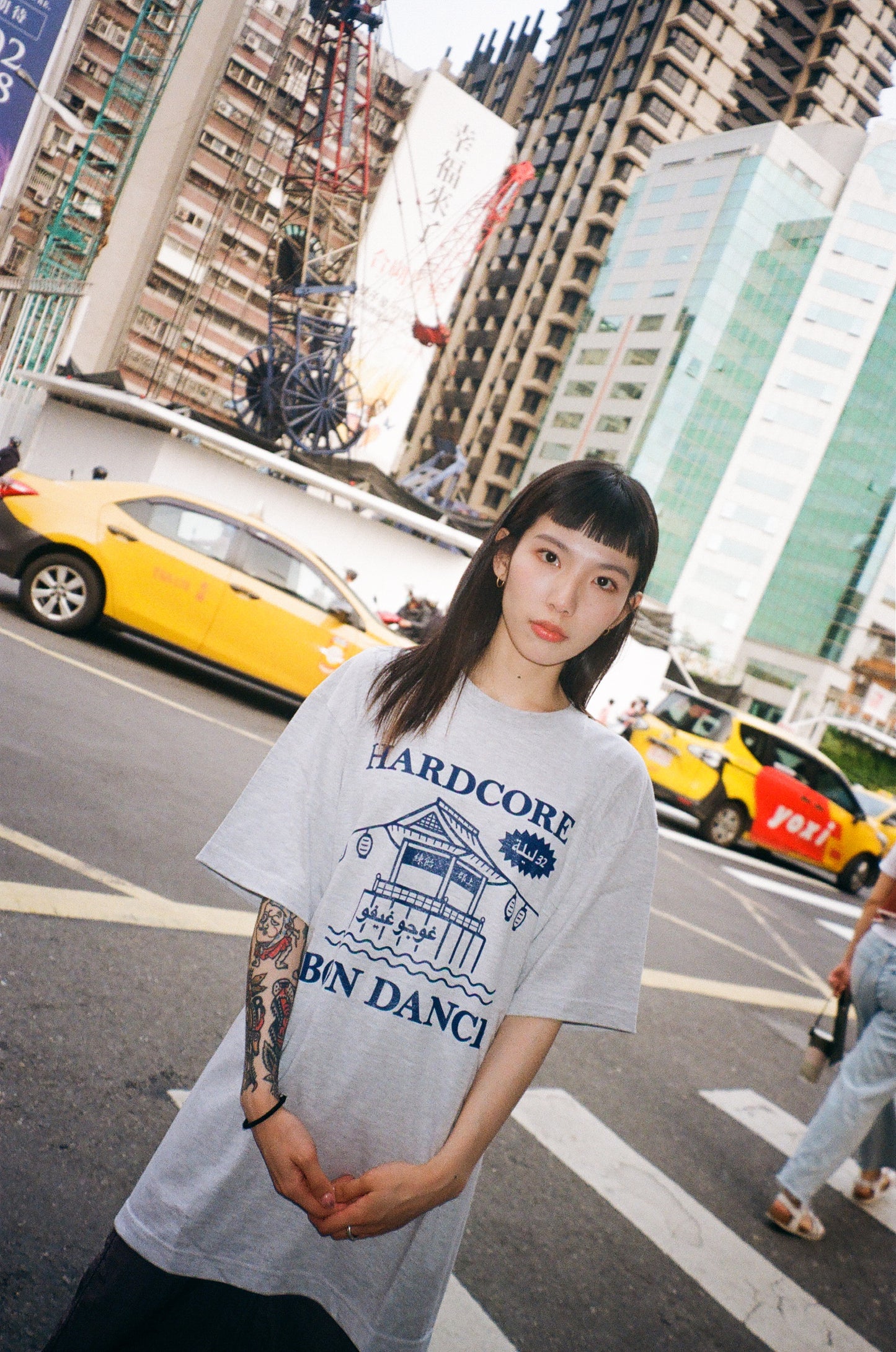 BON DANCE TEE (ASH)