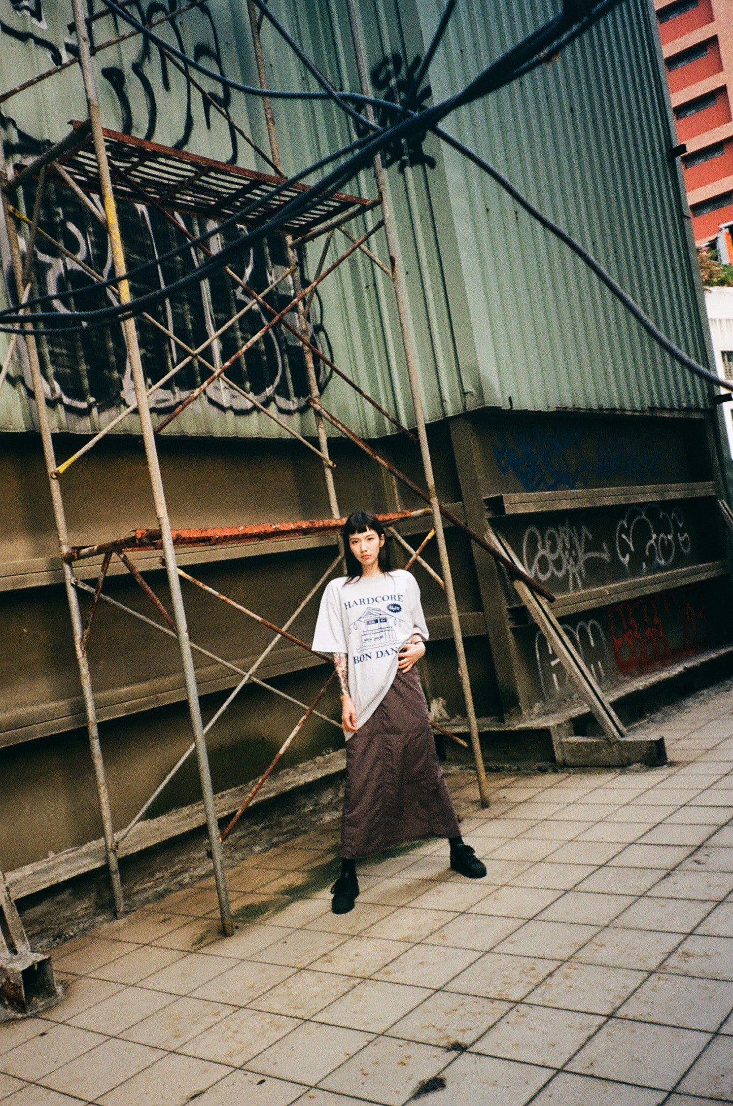 BON DANCE TEE (ASH)