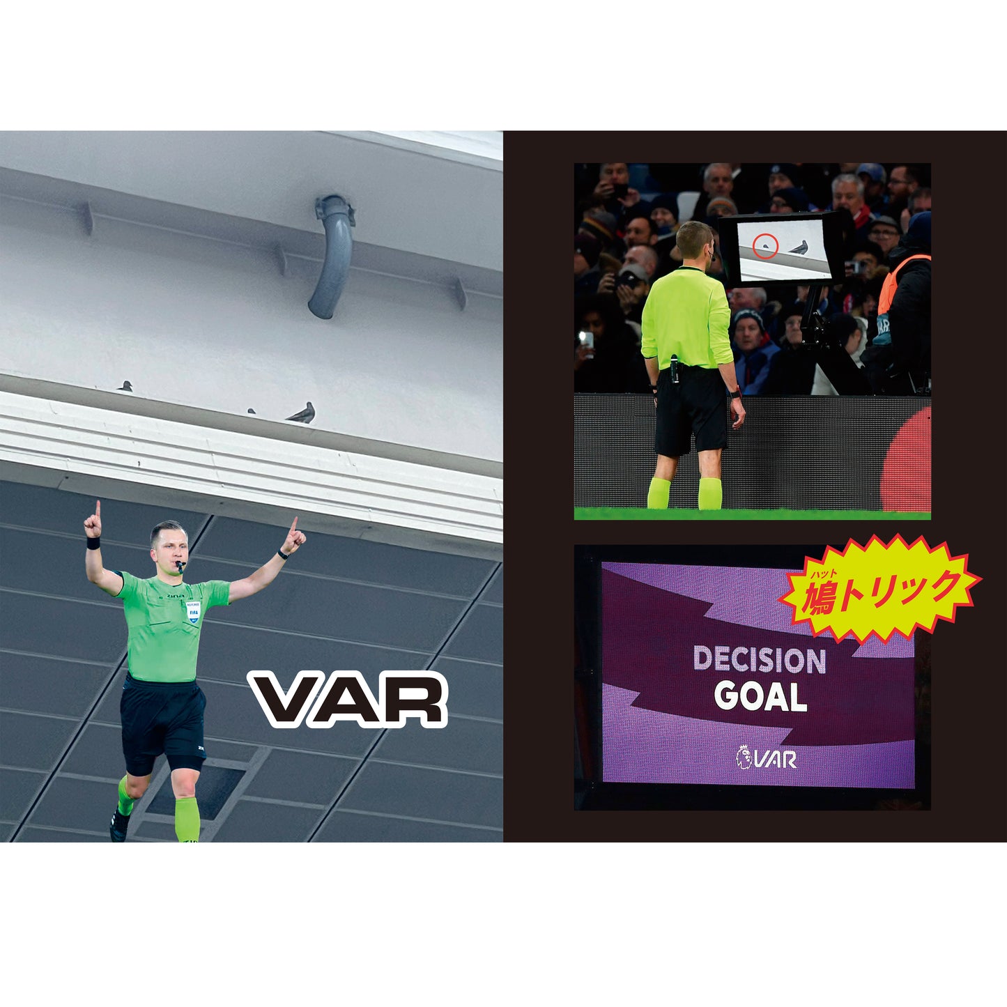 鳩(ハット)トリック