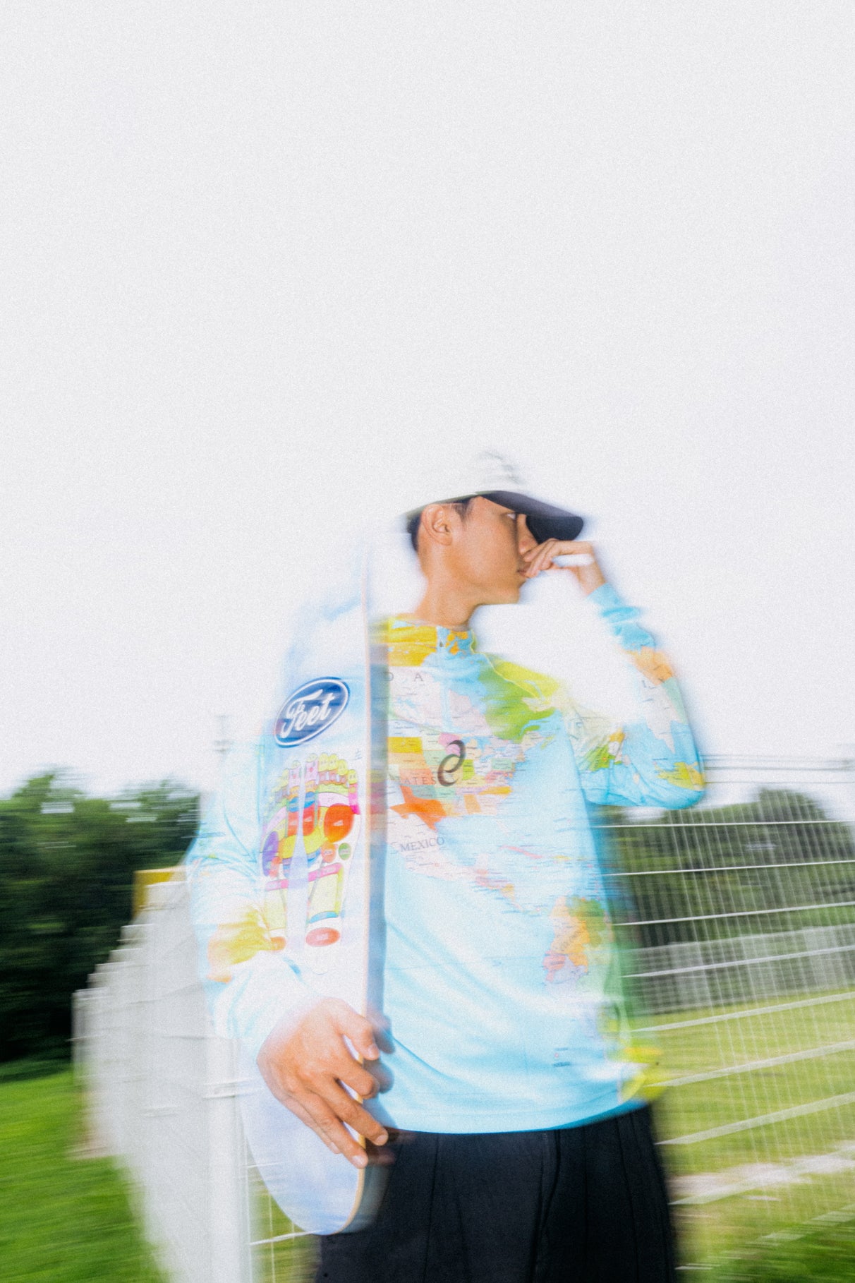 FEET SKATEBOARD DECK