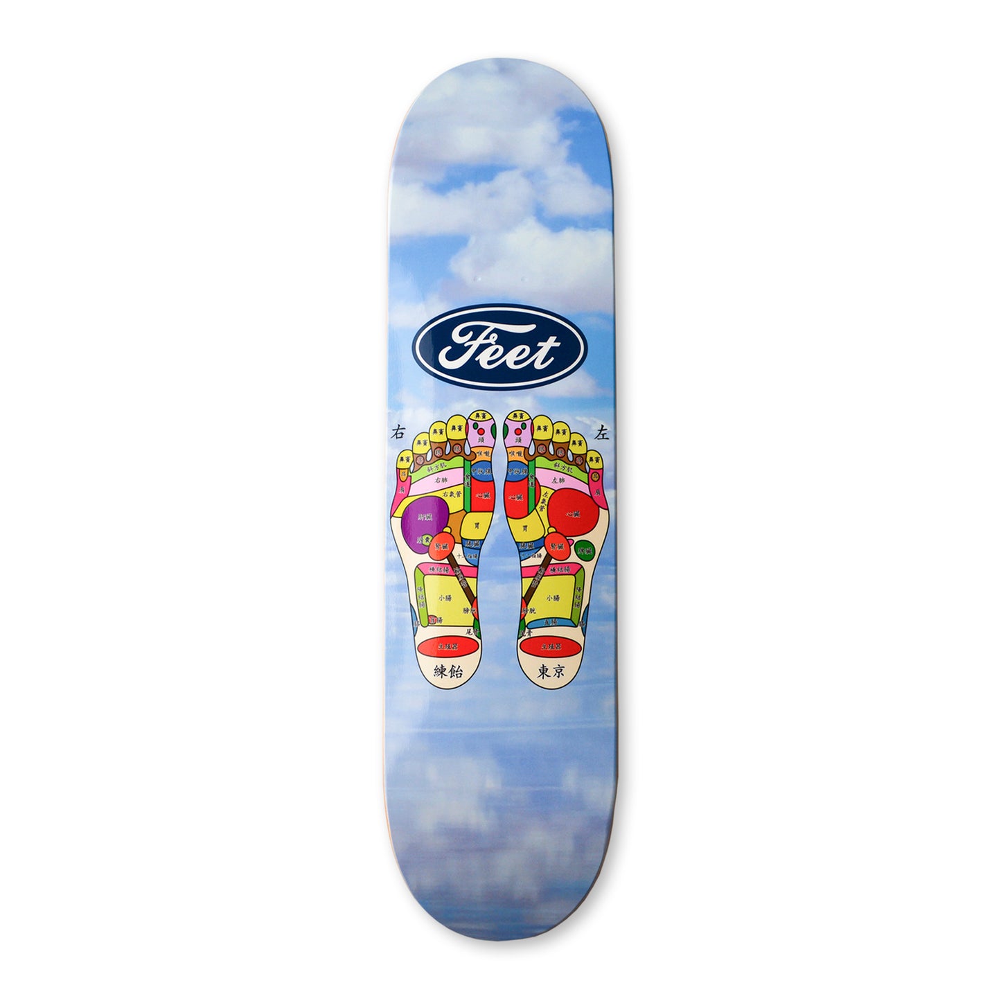 FEET SKATEBOARD DECK