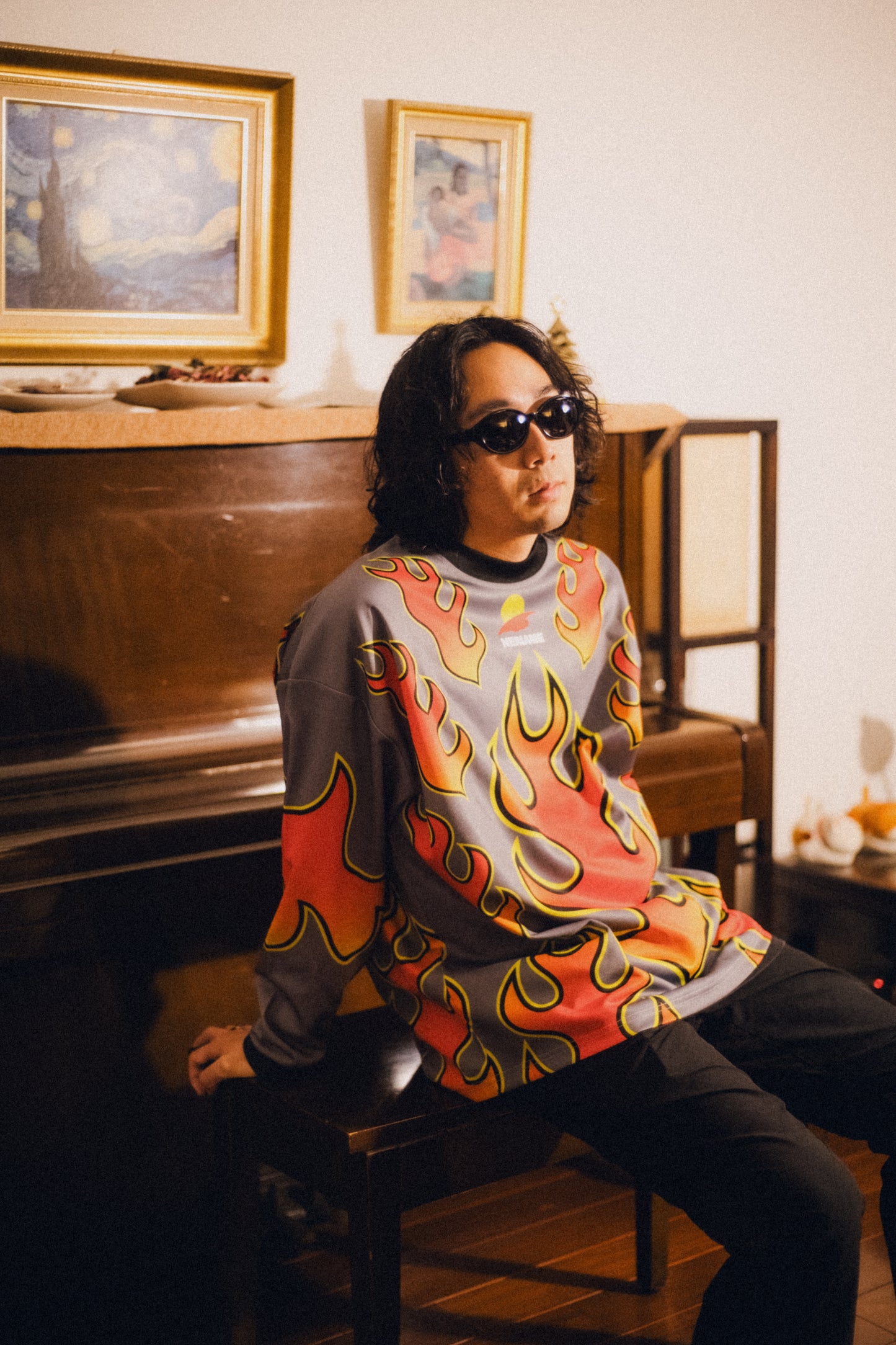 FIRE PATTERN JERSEY