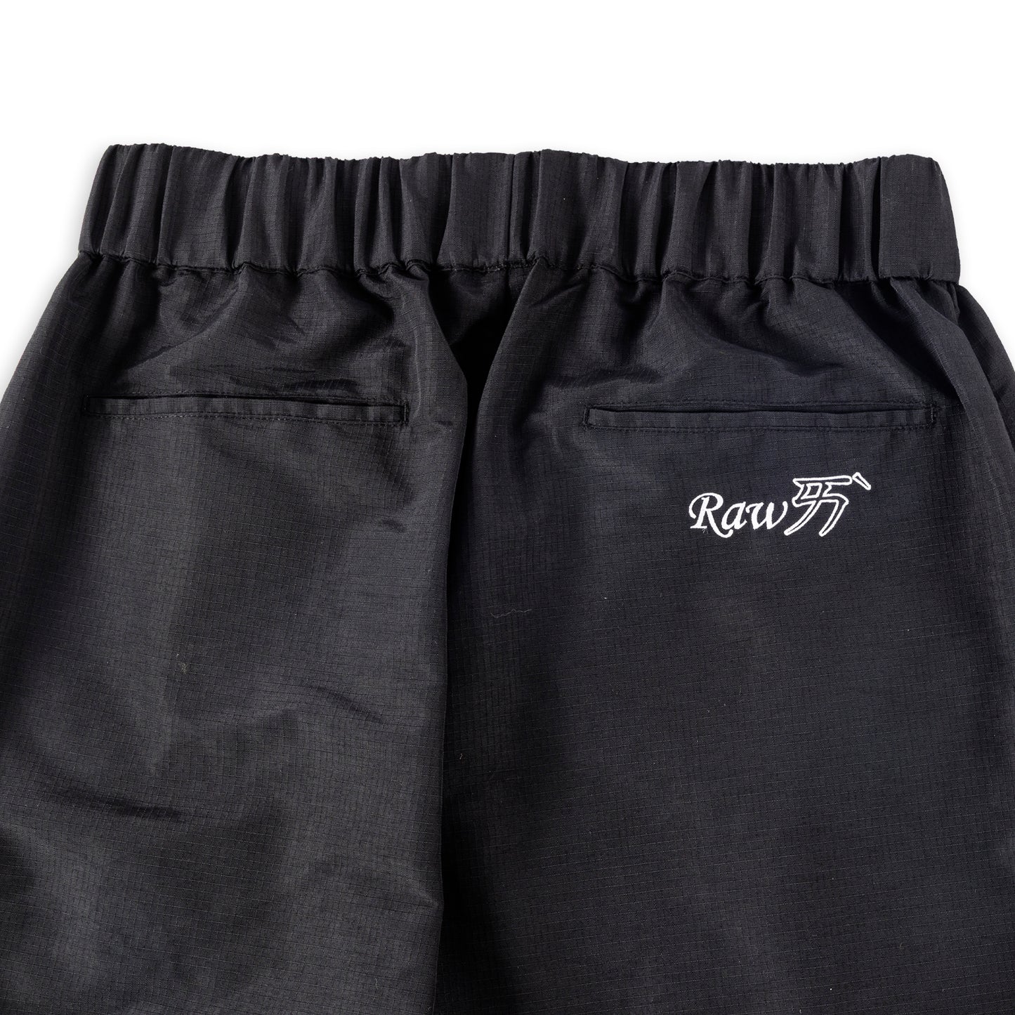 RAW LOVE NYLON PANTS (BLACK)