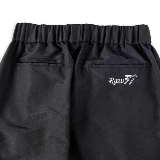 RAW LOVE NYLON PANTS (BLACK)