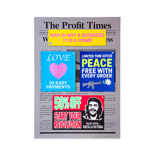 NEO PROPAGANDA RISOGRAPH POSTER