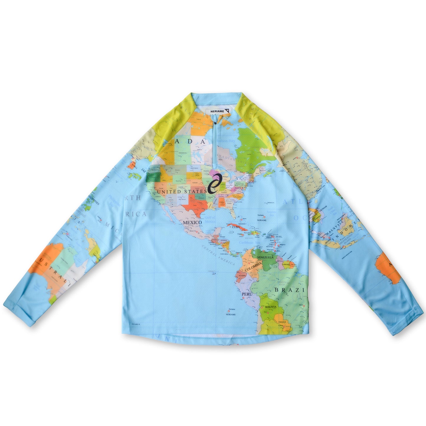 WORLD MAP TRAIL TOP