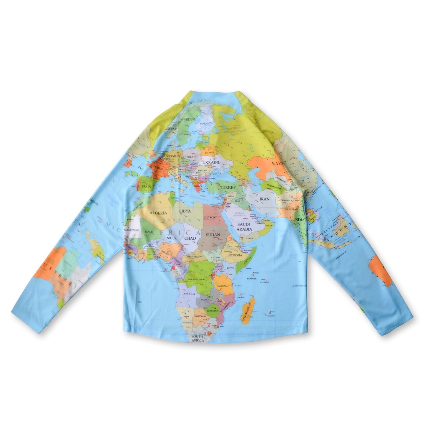 WORLD MAP TRAIL TOP