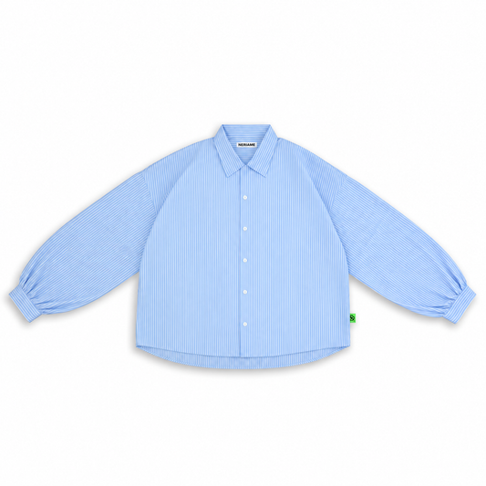 2-WAY COLLAR SHIRT (STRIPE)