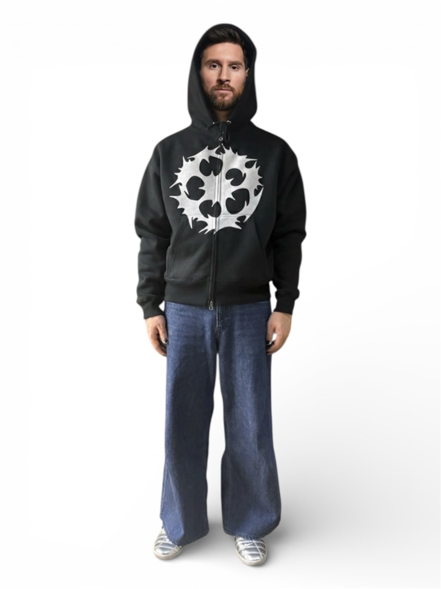 超希少　再販なし333union hoodie drip 星柄 STARS ZIP HOODIE – NERIAME