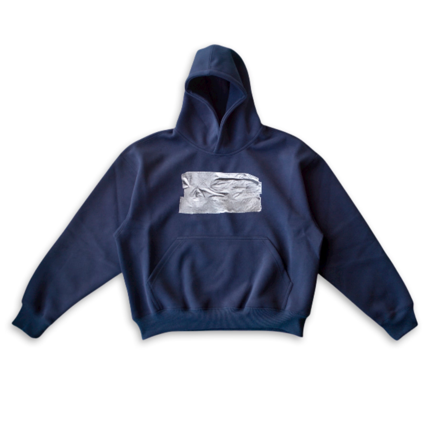 TAPED HOODIE (NAVY) – NERIAME