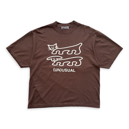 (UN) USUAL TEE (MOCHA)