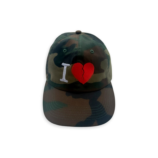 I 💔 CAP (WOODLAND CAMO)