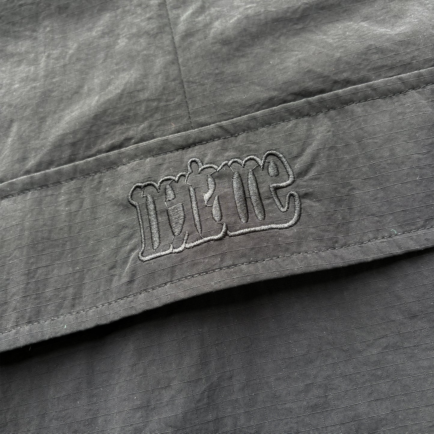 FRONT RIBBON JACKET (BLACK)