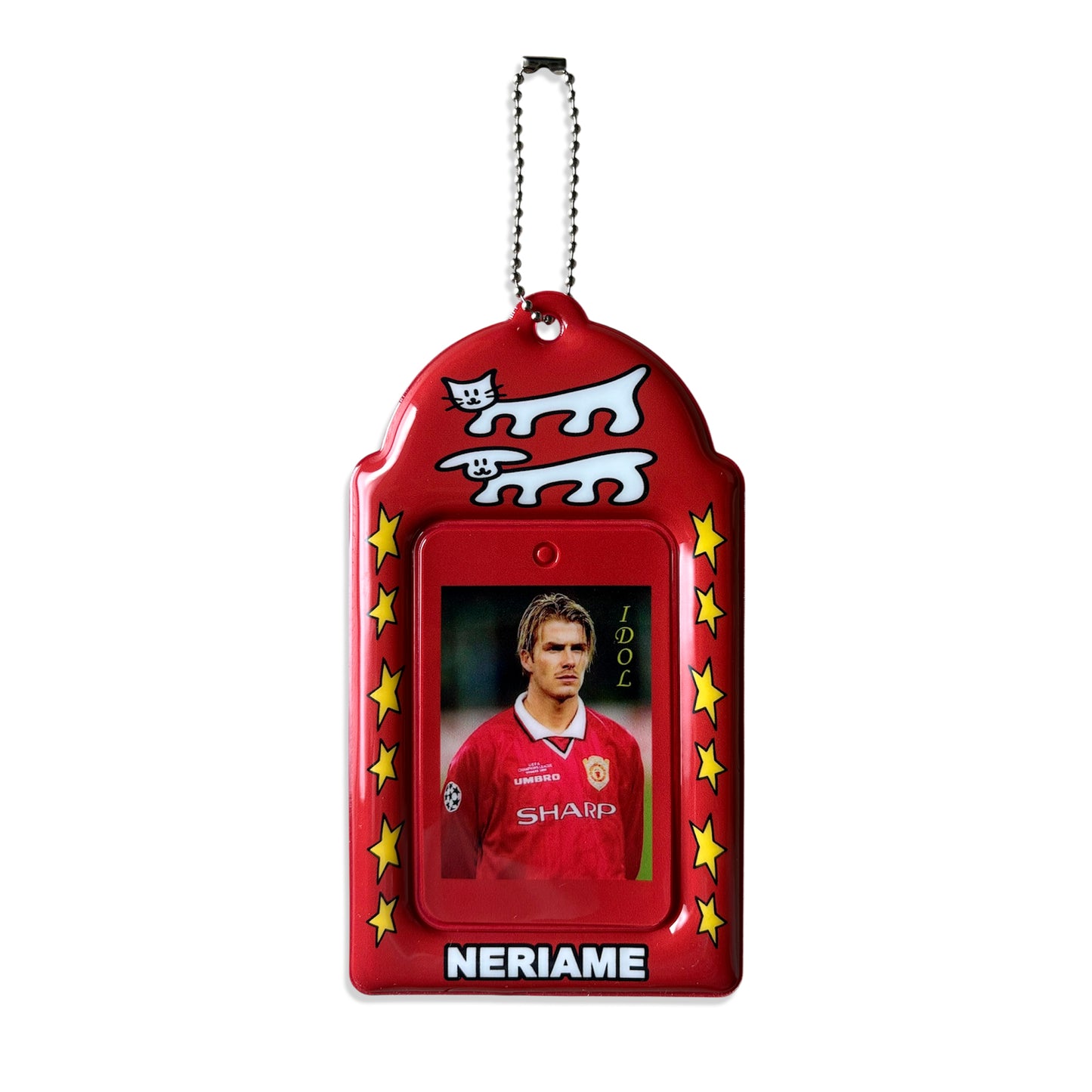 ID(OL) HOLDER KEYCHAIN (RED)
