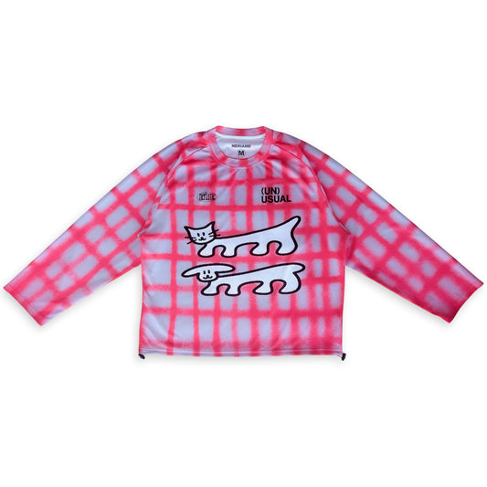(UN) USUAL L/S JERSEY (PINK)