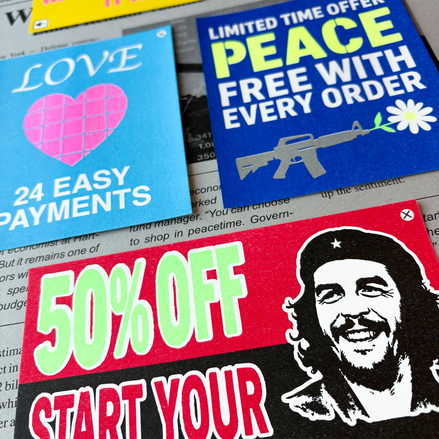 NEO PROPAGANDA RISOGRAPH POSTER