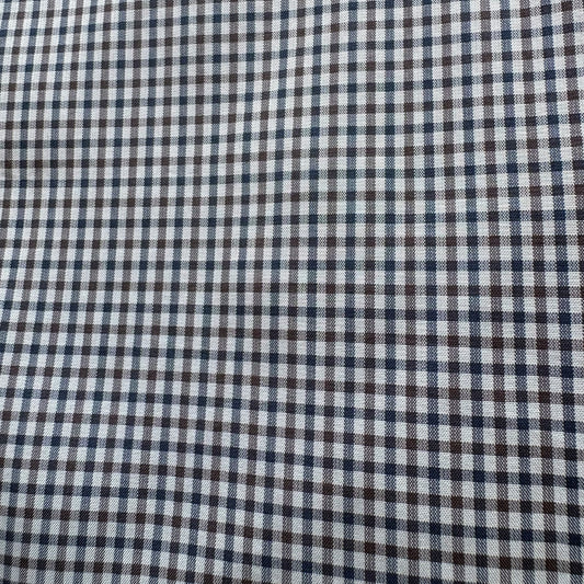2-WAY COLLAR SHIRT (MINI CHECK)