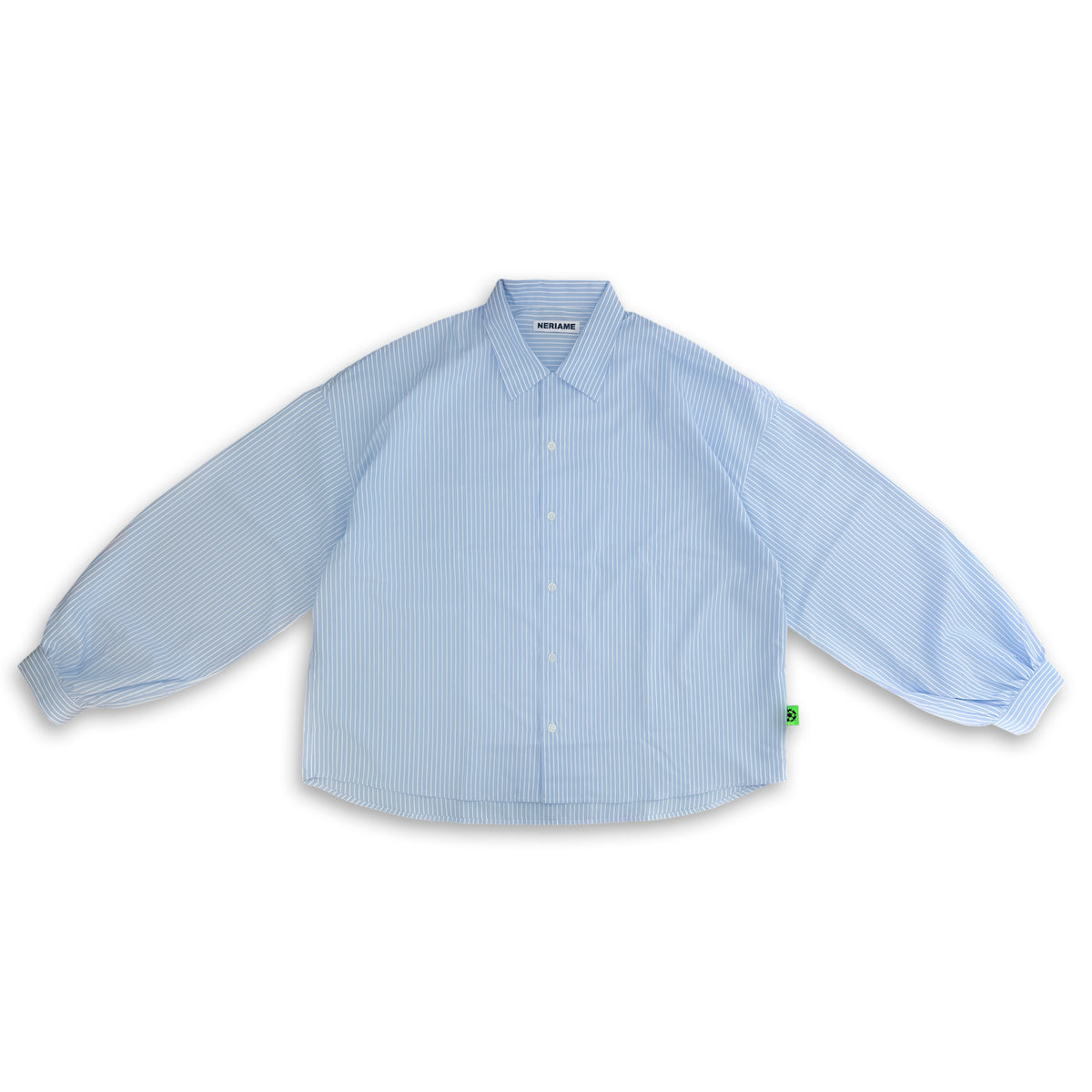 2-WAY COLLAR SHIRT (STRIPE)