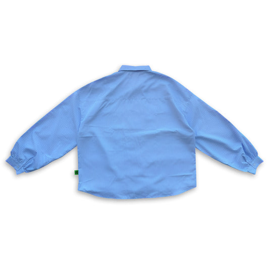 2-WAY COLLAR SHIRT (STRIPE)