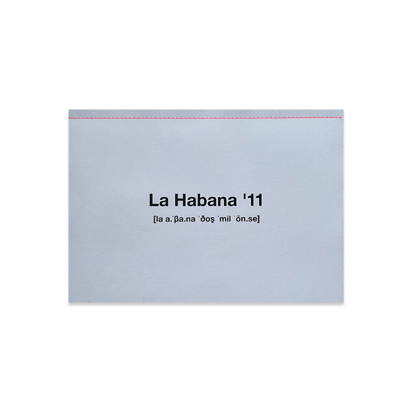 La Habana '11 (ZINE)